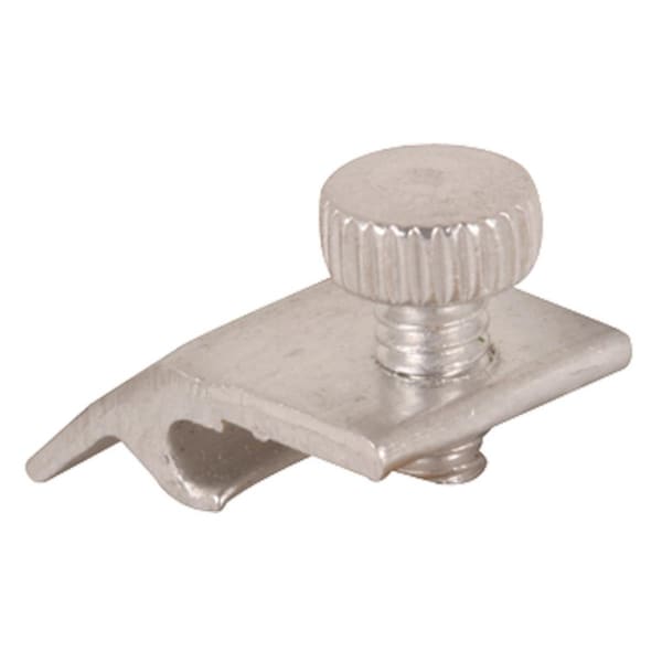 Pg Perfect Prime-Line Products PL7951 Storm Door Panel Clips w/Screws - Aluminum - 0.75 x 0.18 in., 6PK PG3288130 - main
